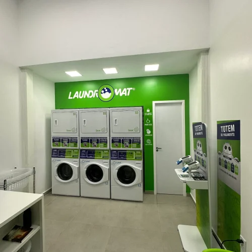 Interior da Laundromat